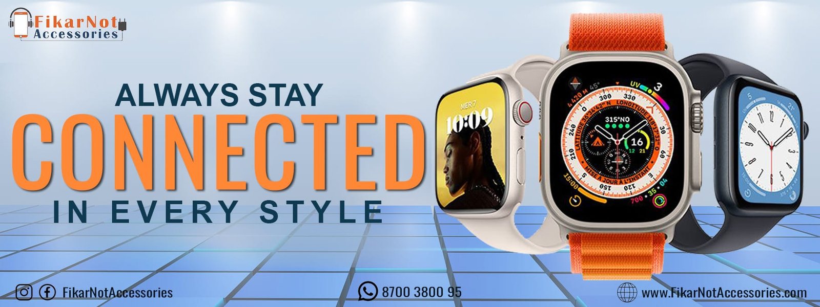 Smart Watches Collection - Fikar Not Accessories