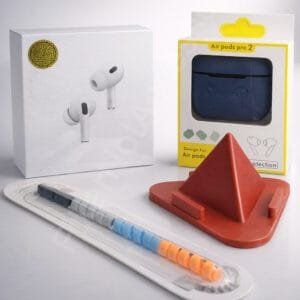 AirPods Pro 2 case cover stand and cable protector